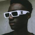Luxury X shades small rectangle sunglasses for men and women hip hop style shades with UV400 protection. 