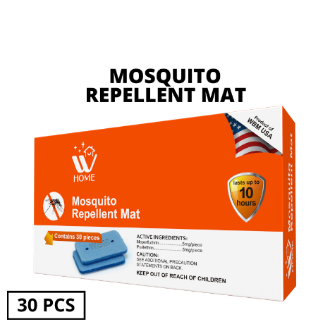 WBM Mosquito Repellent Mat - 30 Pcs | Mosquito Repellent Last Upto 10 Hours Protection
