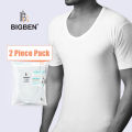 BigBen® Summer Round Neck Sleeve ( Pack of 2 ) Vest for Men. 