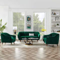 Sofa 5 Seater Modern Round Designed Velvet Customised. 