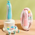 Baby Nail File Electric Nail Trimmer Manicure With Nail Clippers Toe Fingernails Cutter Scissors Care Set For Infant Toddler Kid. 