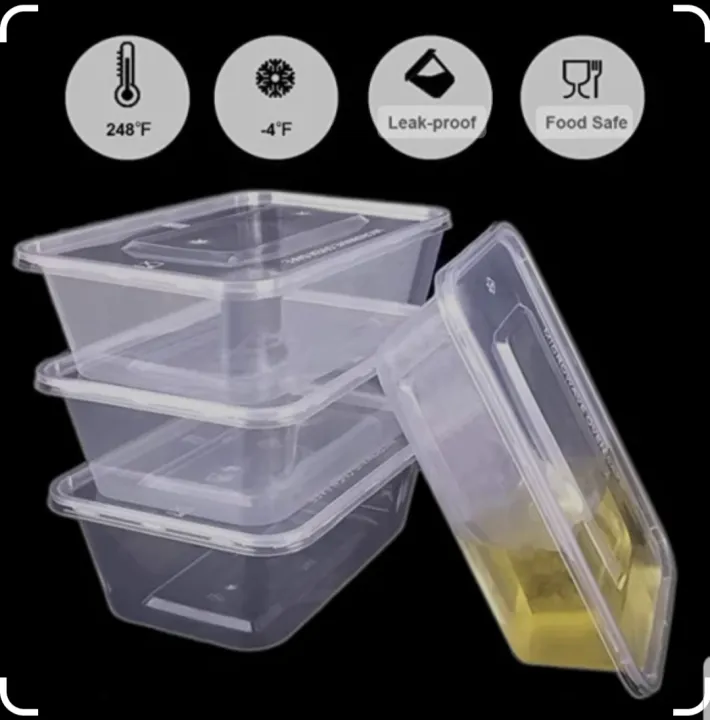 50%20pcs%20750ml%20Plastic%20Disposable%20Boxes%20For%20Food%20Packing%20and%20Food%20Storage%20%7C%20Transparent%20Plastic%20Containers%20with%20Lids%20-%20Image%202