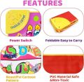Alphabet Learning Toy, Musical Mat Educational Toy for English Letters & Words, ABC Learning and Sound Book, Interaction Learning Touch Play Game For Kids. 