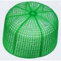 Pack Of 72 Plastic Prayer Cap Namaz Topi For Masjid Donation - Green Masjid Cap Plastic. 