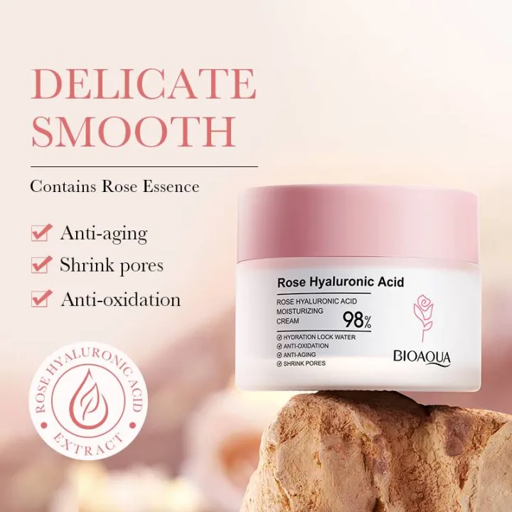 Bioaqua%20Rose%20Hyaluronic%20Acid%20Moisturizing%20Face%20Cream%2050g%20-%20Image%204