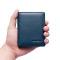 NewBring Minimalist Leather Wallet Men with Credit Card holder Purse male. 