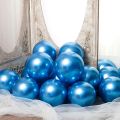 15pcs 10 inch  Original Shiny Blue Chrome Balloons Genuine Solid Metallic Chrome Blue Theme Balloon Party Balloons High Quality Latex Balloon  Birthday Party Decoration, Wedding same as shown on pics. 