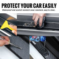 4 Pcs Car Door Sill Scratch Protection Trim Scratch For Toyota C-HR CHR Car Accessories. 
