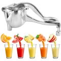 Stainless Steel Hand Squeeze Fruit Juice Manual Juice Machine Orange Lemon Smoothie Citrus Juicer Press Fruit Machine. 