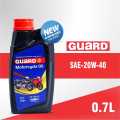 GUARD Motor Cycle Oil 20W-40 (0.7 LTR) 0.7 Litre Bike Gasoline Engine Petrol Engine Motor Oil Engine Oil Lubricant Mobil Oil. 