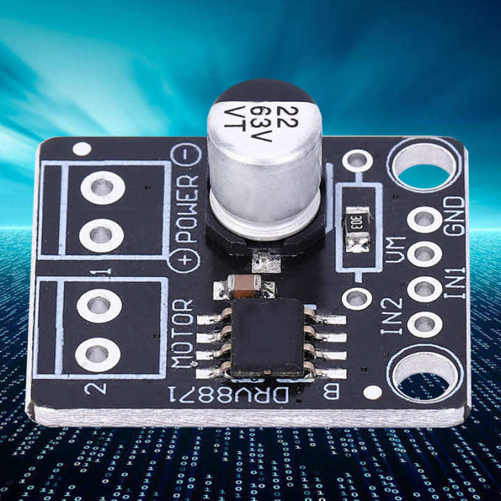 DRV8871 DC Motor Driver Board BOB Drive Module 3.6A PWM Control Port for Printer Electric Appliance Industrial Equipment