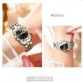 Watches for Him and Her Waterproof Stainless Steel Quartz Gold Couple Items for Lovers Men Women Wristwatches. 