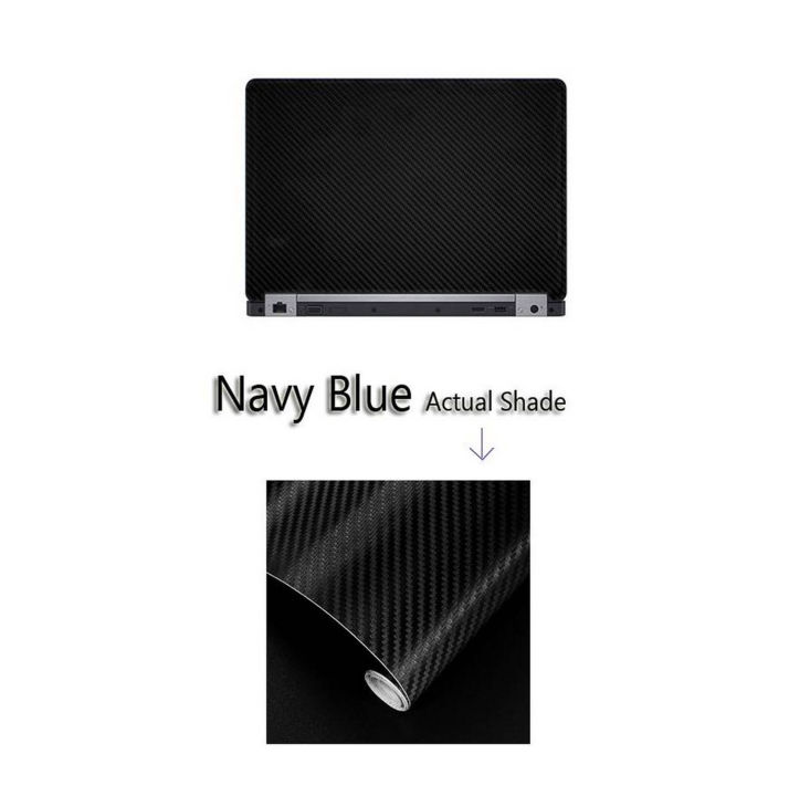 Universal Laptop Back Skin Carbon Fiber Texture