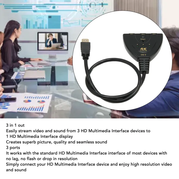 HD%20Multimedia%20Interface%20Hub%20Selector%20HD%20Multimedia%20Interface%20Switcher%20Automatic%203%20in%201%20Out%20Plug%20and%20Play%203%20Port%20for%20Projector%20for%20Game%20Console%20-%20Image%208