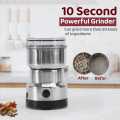 Openi - Mini Electric Grinder Stainless Steel Grinder For Coffee beans, Spices, Masala Grinding Machine 150W. 