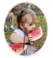 Customised Photo Wall Clock | Sublimation Clock | Print Your Own Design. 