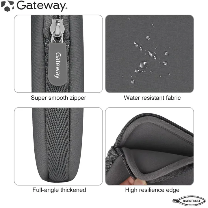 Gateway%20Laptop%20Sleeve%2014"-15.4"%20Inch%20Essential%20Laptop%20Sleeve%20Dustproof,%20Waterproof,%20Shockproof%20Protective%20Case%20with%20Zipper%20for%20Men%20and%20Women%20-%20Image%204