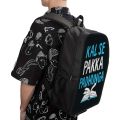 Kal Se Pakka Padhunga Backpack With Laptop Partition Digital Printed. 
