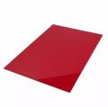 Clear Red sheet acrylic A2 size 17 inches amd 24 inches acrylic sheets perspex. 