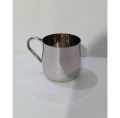 Stainless Steel Tea Mug Handle Mug For Multipurpose Durable Made Silver Color-Basic Kitchen Accessories. 