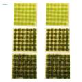 Cluster Grass Scene Grass Tufts Set Model Trains Landscape for Accessory Dioramas Scenery Fairy. 