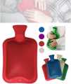 Classic Rubber Hot Water Bag for Cramps, Neck, Shoulder Pain Relief, Hot Cold Pack for Hot Cold Therapy and Foot Warmer, Great Gift for Women and Girls (Random Colors), Pack of 1 Hot Water Bottle with Soft Lid (2 Liter). 