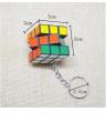 Small Magic Cube Pendant Key Circle Puzzle Package Hanging Key Pendant. 