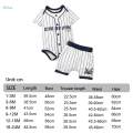 Kids Summer Outfits Set Baby Summer Clothes Printed Top Shorts Clothes Set 3 to 6 Months. 