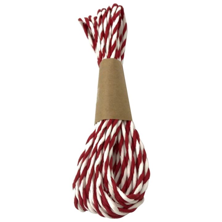 5 Meters Paper Cord Craft Rope for Gift Wrapping Red | Daraz.pk