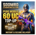 PUBG Mobile 60 UC (Unknown Cash) Global Region. 