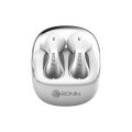 Ronin R-7025 TWS Earbuds, 13MM Driver & Bluetooth 5.3, Dual Tone (Black/Pink/White) Sleek Design, High Bass, Voice Assistant & 5-Hour Battery Life, up to 5 Hours Playtime, Clear Sound & Hands-Free Calls. 