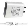 Original Vivo Fast Charger 44W US Quick Charge 2.0 Adapter US/UK Type C Cable for X70 X60 S12 S10 Pro T1 IQOO Neo 5 855 Z5X Z6 Z5. 