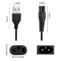 Charger Cable Compatible with Meridian Grooming Electric Shaver Trimmer Replacement Charging Cable Power Cord Supply Adapter. 
