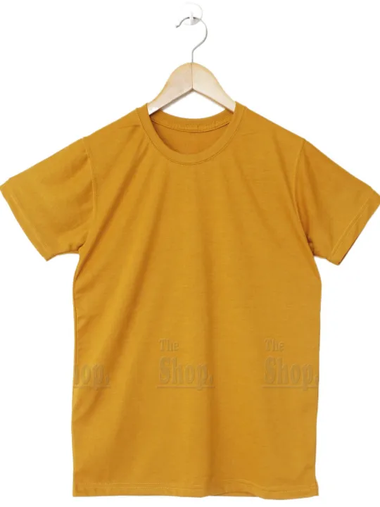 The%20Shop%20-%20Basic%20Round%20Neck%20Half%20Sleeves%20Mustard%20T%20Shirt%20For%20Men%20&%20Women%20-%20MY-RN1%20-%20Image%204