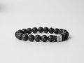 Lava Stone Bracelet. 