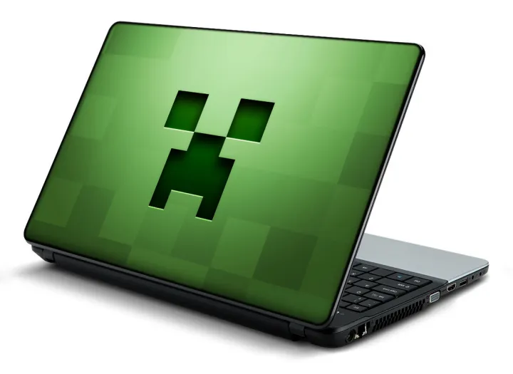 Minecraft%20Creeper,%20Green,%20Video%20Game,%20Laptop%20Skin%20Vinyl%20Sticker%20Decal,%2012%2013%2013.3%2014%2015%2015.4%2015.6%20inch%20Laptop%20Skin%20Sticker%20Cover%20Art%20Decal%20Protector%20Fits%20All%20Laptops%20-%20Image%203