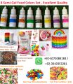 Complete Set of Gel Food Colors for cakes with some free Gifts best quality. 