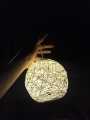 one string ball ceiling light lamp home decor decorative for indoor and outdoor(with bright LED). 