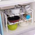 Under Sink Storage Shelf Organizer Kitchen Cabinet Expandable Size - 50 to 70cm. 