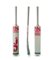 JD - Half Cane  Coco Net - White Bat Red Reflector - Tape Ball Bat. 