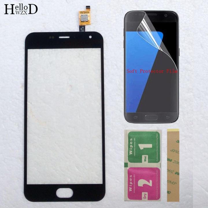 Phone Touch Screen Digitizer For Meizu M2 Mini Meilan 2 M578i 5.0 Front Outer Glass Sensor Panel Lens Parts Protector Film