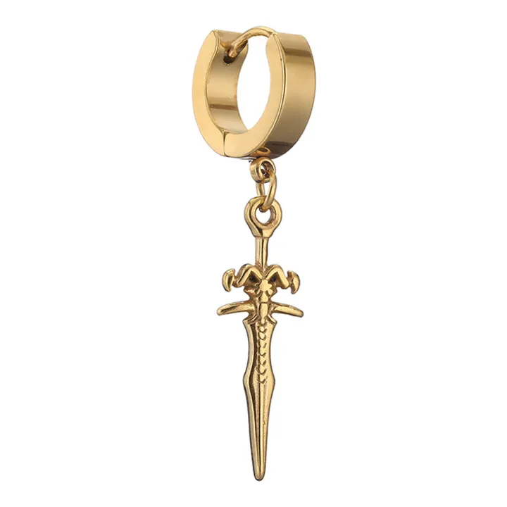 %E3%80%90Versatile%E3%80%91%20Men%20Earrings%20Solid%20Color%20Lightweight%20Dangle%20Earrings%20-%20Image%204