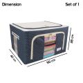 Storage Box 55liter Foldable Storage Organizers Clothes Blanket Quilt Organizer Box Large Capacity Closet Sweater Storage Clothes Cabinet Organizer. 