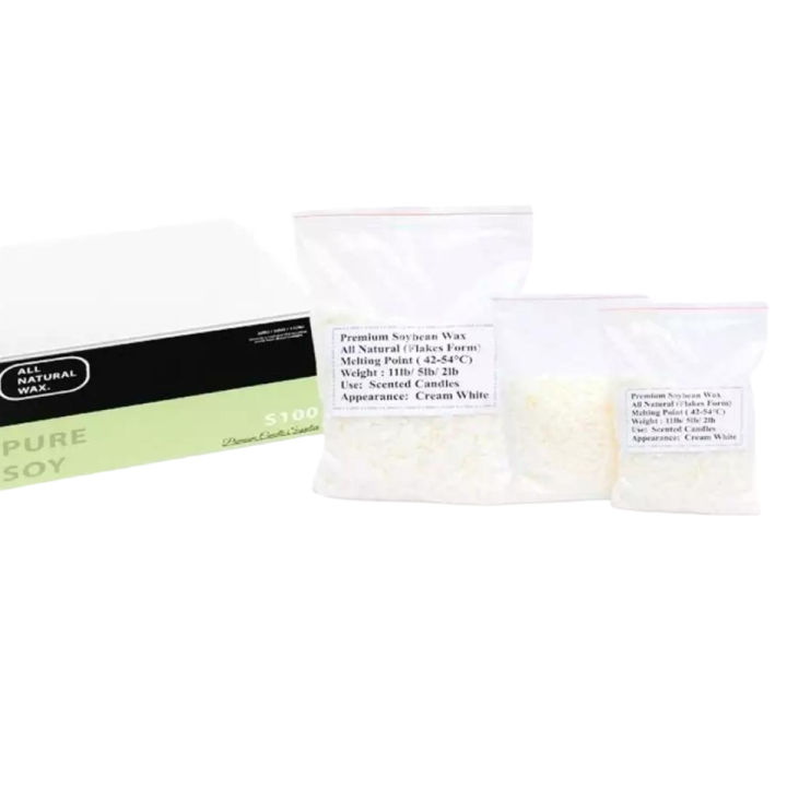 Soy Wax All Natural - 200g - White