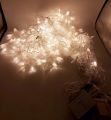 STAR FAIRY LIGHT - 15 BIG STARS AND 50 SMALLS STARS ELECTRIC FAIRY LIGHT WARM COLOR ROOM LIGHT. 
