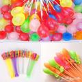 Water Balloon Pack Of 111 Balloons - Instant Water Balloons – Multi (3 bunches – 111 Total Water Balloons). 