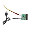 1.44MB 3.5inch Floppy Drive Connector 34 PIN 34P to USB Cable Adapter. 