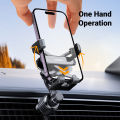 UGREEN Car Phone Mount Air Vent, Gravity Car Phone Holder Vent Auto Lock Phone Holder for Cars Cradle for iPhone 16 15 Pro Max. 