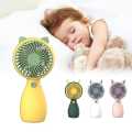 Universal Hot Selling Fashion design summer cooling fan hand held mini fan USB charge mini fan. 