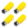 Pack of 4 Smart Car Tt Motor Launch Smart Car Gear Motor For Arduino and Robotics Car. 